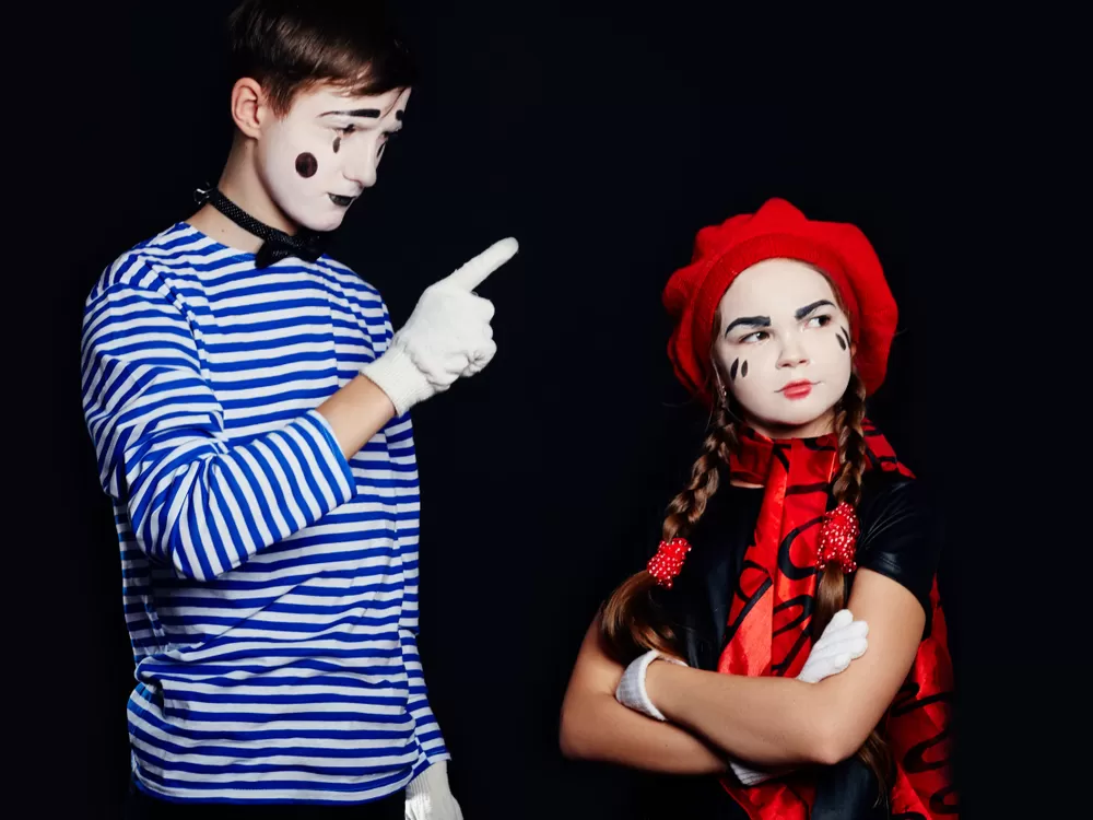 çocuklar için pandomim atölyesi